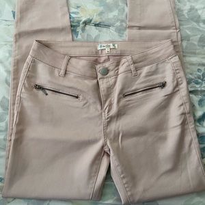 Blush Pink Skinny Pants
